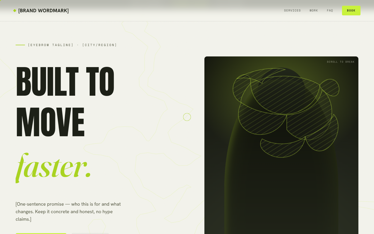 Kinetic Motorsport website style screenshot
